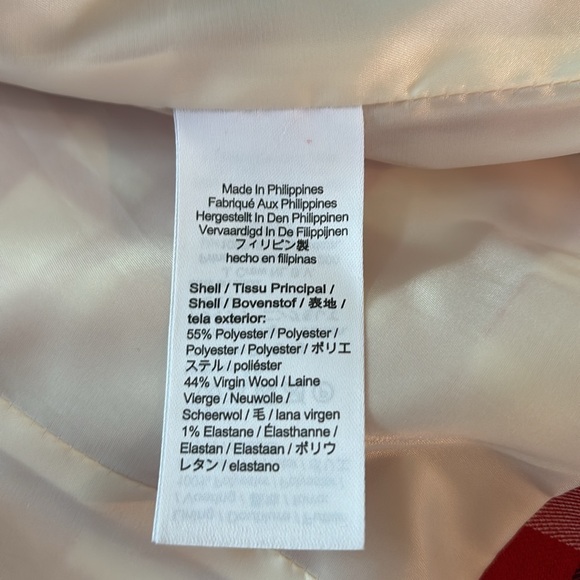 NWT JCrew Collection city wool lady jacket Size 10 - Vibrant Flame - Picture 9 of 12